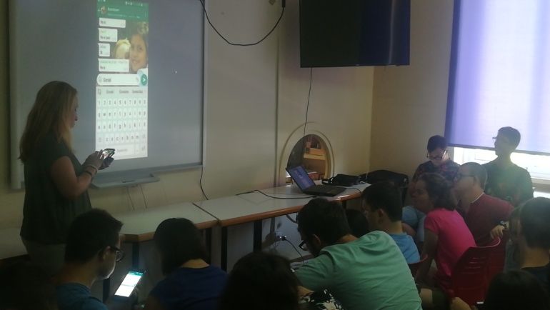 Taller de la Fundación Cibervoluntarios