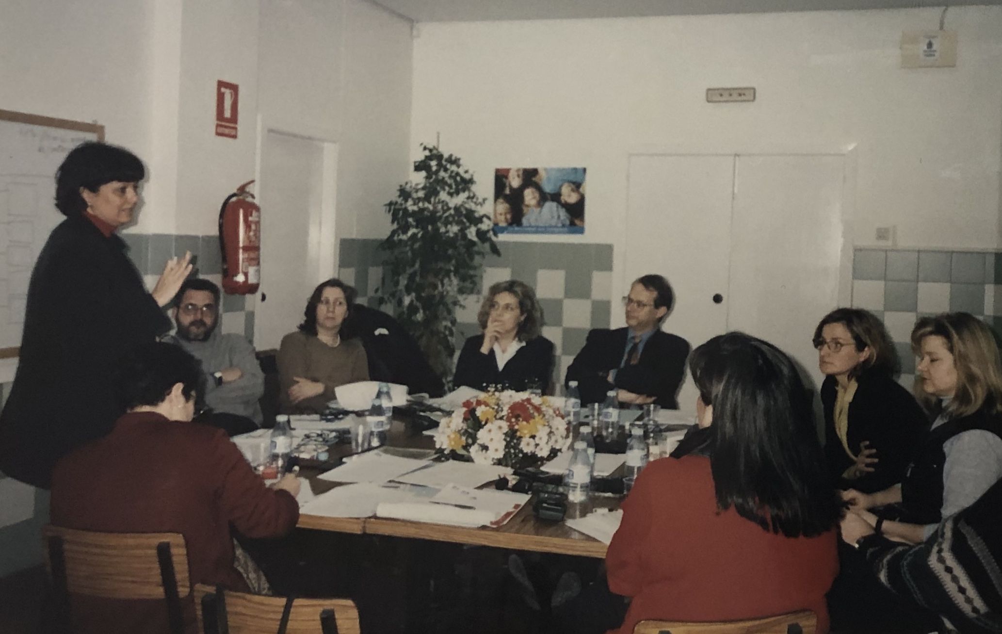 Cursos de formación de profesores en el centro voluntariado de Bancaja
